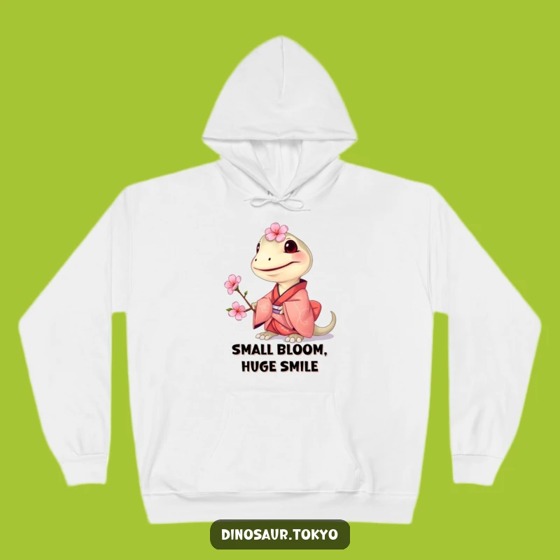 Funny Compsognathus Kimono Hoodie: Cozy Comfort with Tiny Dino Charm