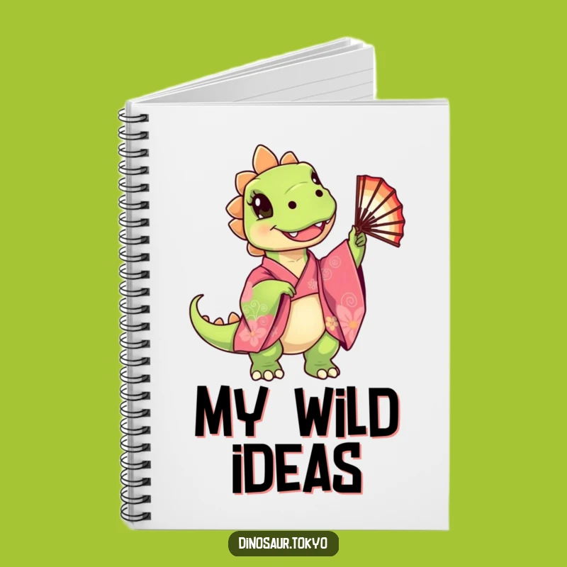 Funny Dino Kimono Notebook: Cute Journal, Inspiring Funny Gift for Dino Fans